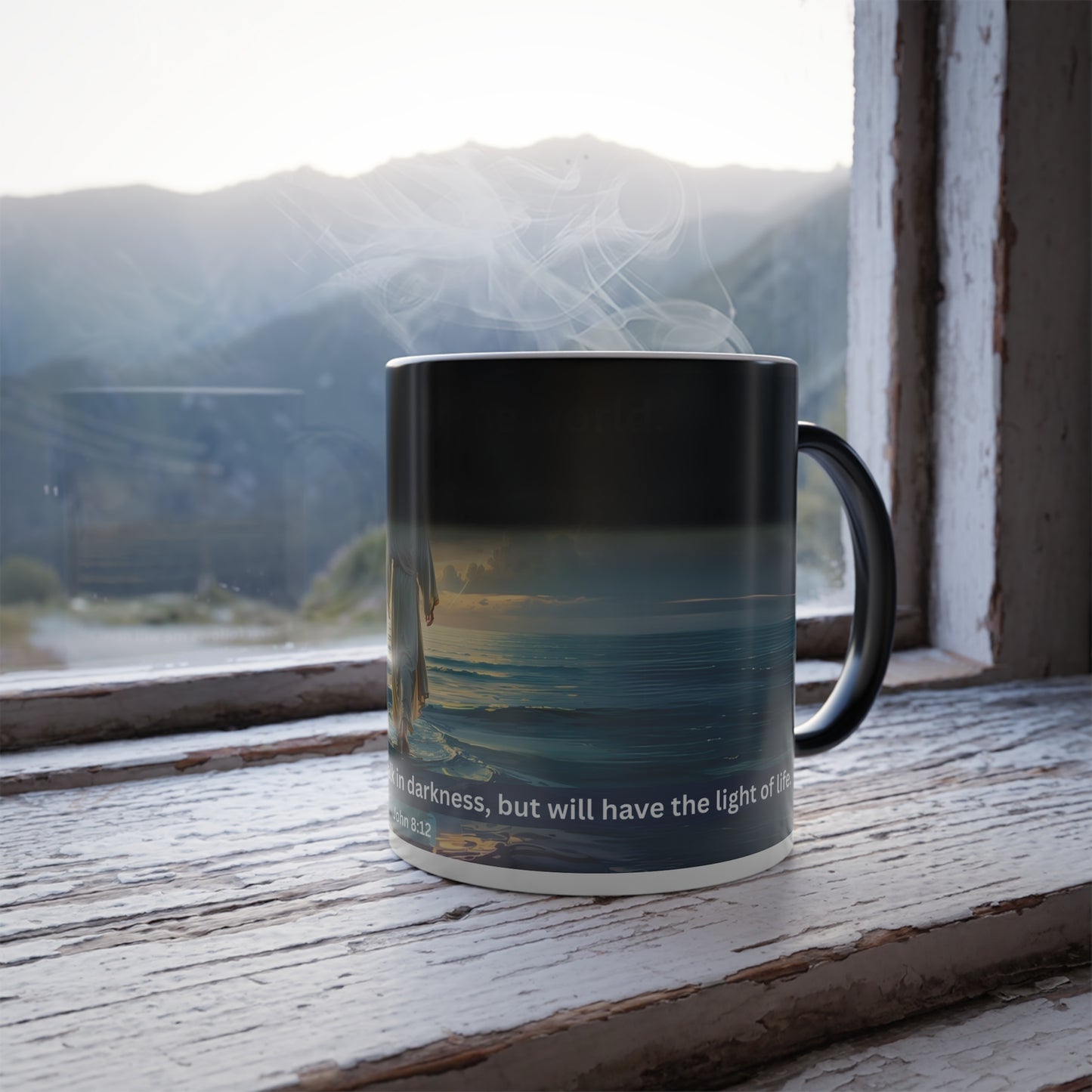 Light of the World β Jesus Mug (11oz Color Changing Mug)