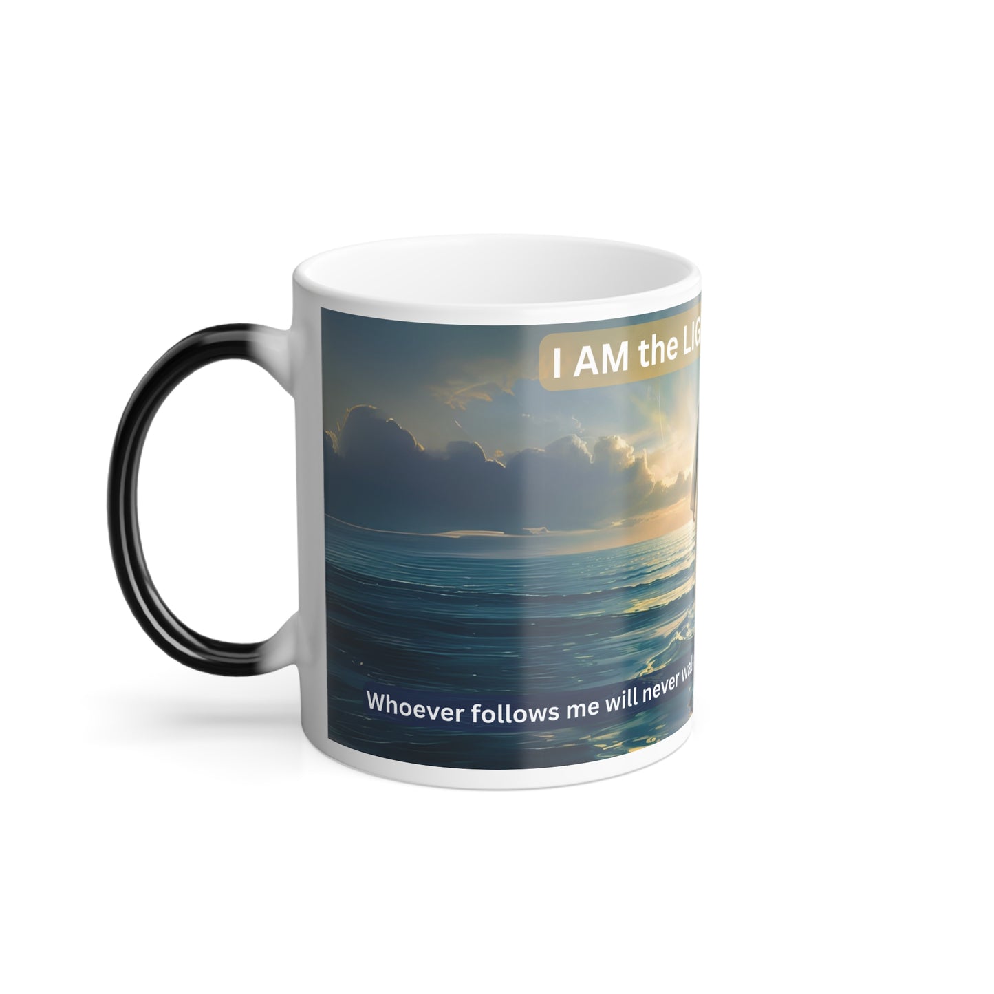 Light of the World β Jesus Mug (11oz Color Changing Mug)