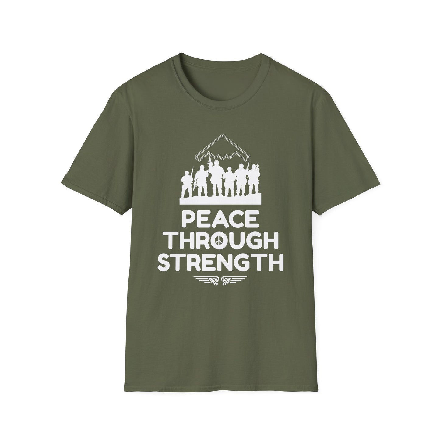 Peace Through Strength - (Unisex) T-Shirt