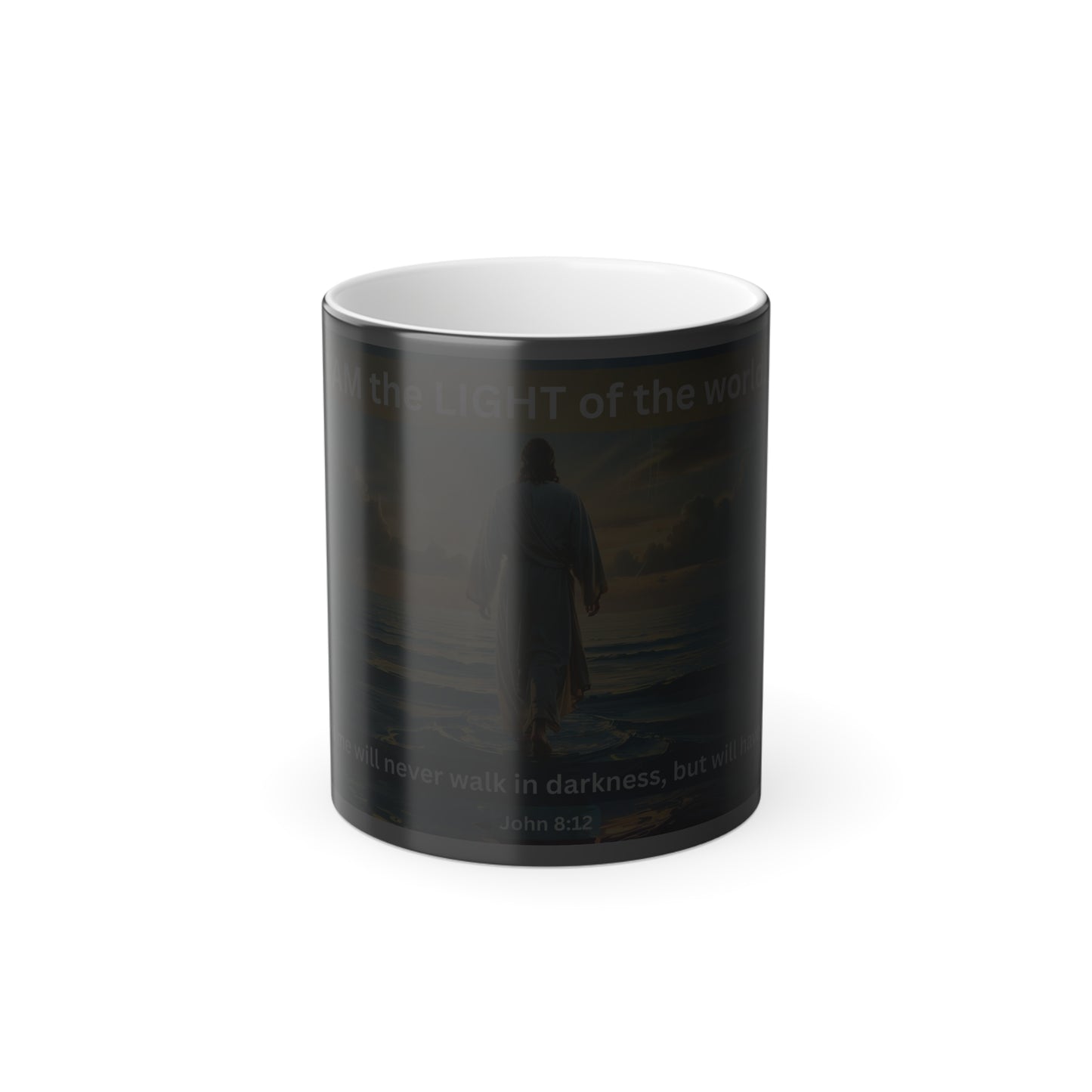 Light of the World – Jesus Mug (11oz Color Changing Mug)