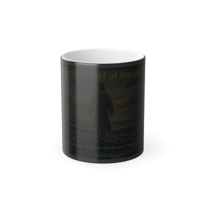 Light of the World – Jesus Mug (11oz Color Changing Mug)