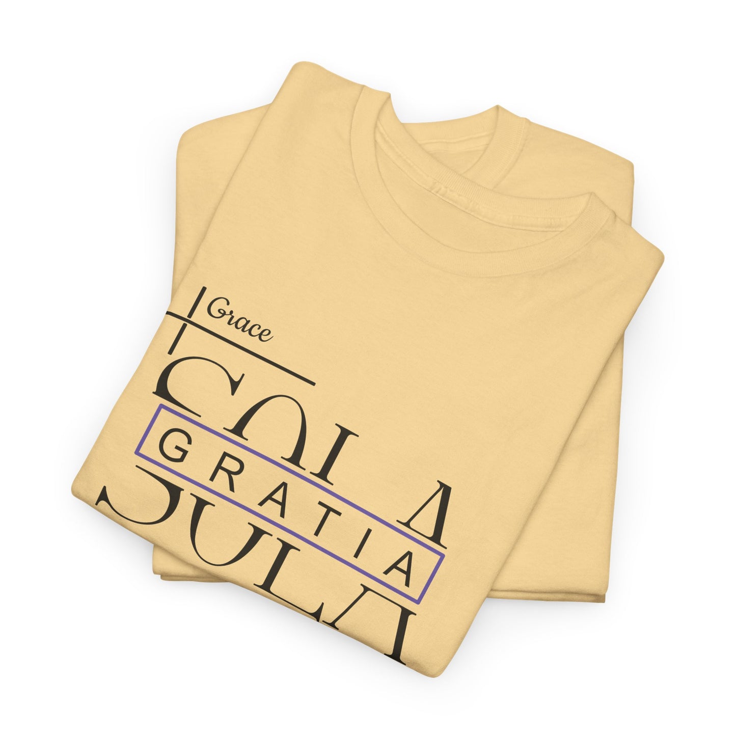 Sola Gratia - Grace Alone | Christian Reformation Women's Graphic Tee