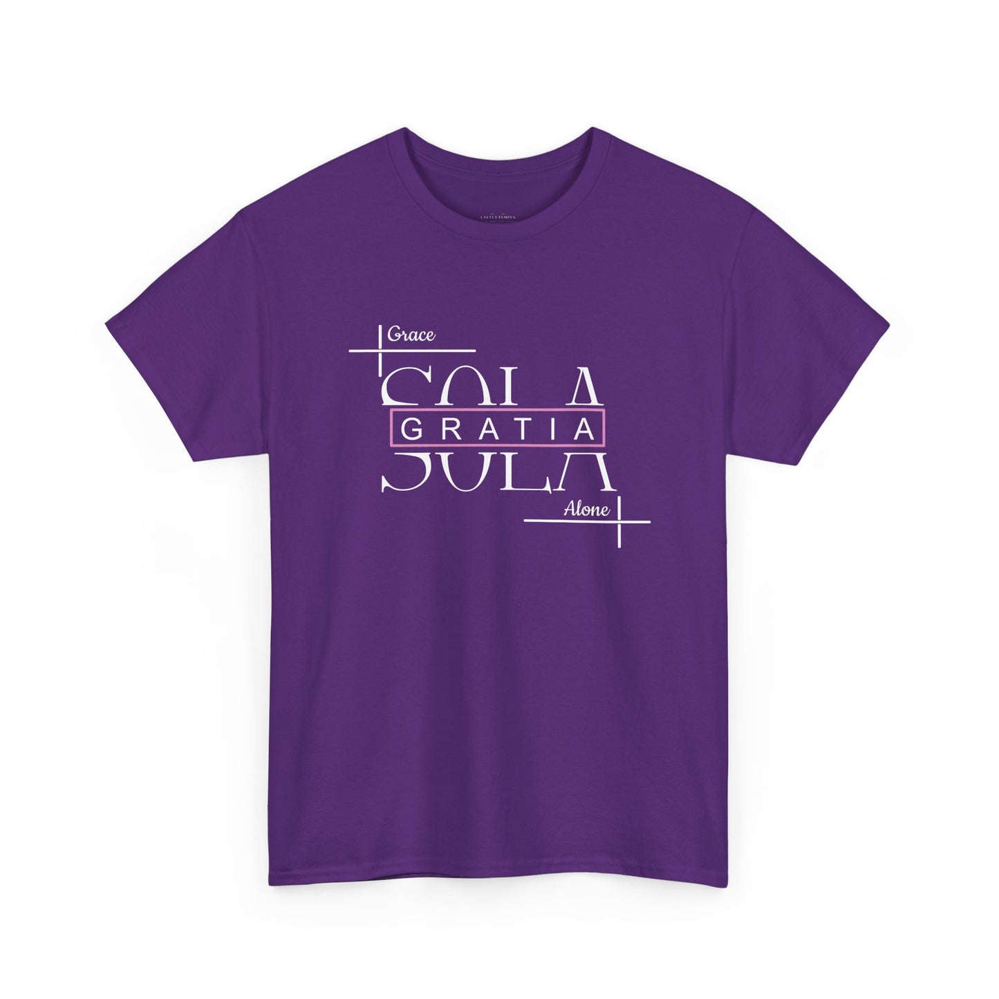 Sola Gratia - Grace Alone | Christian Reformation Women's Graphic Tee