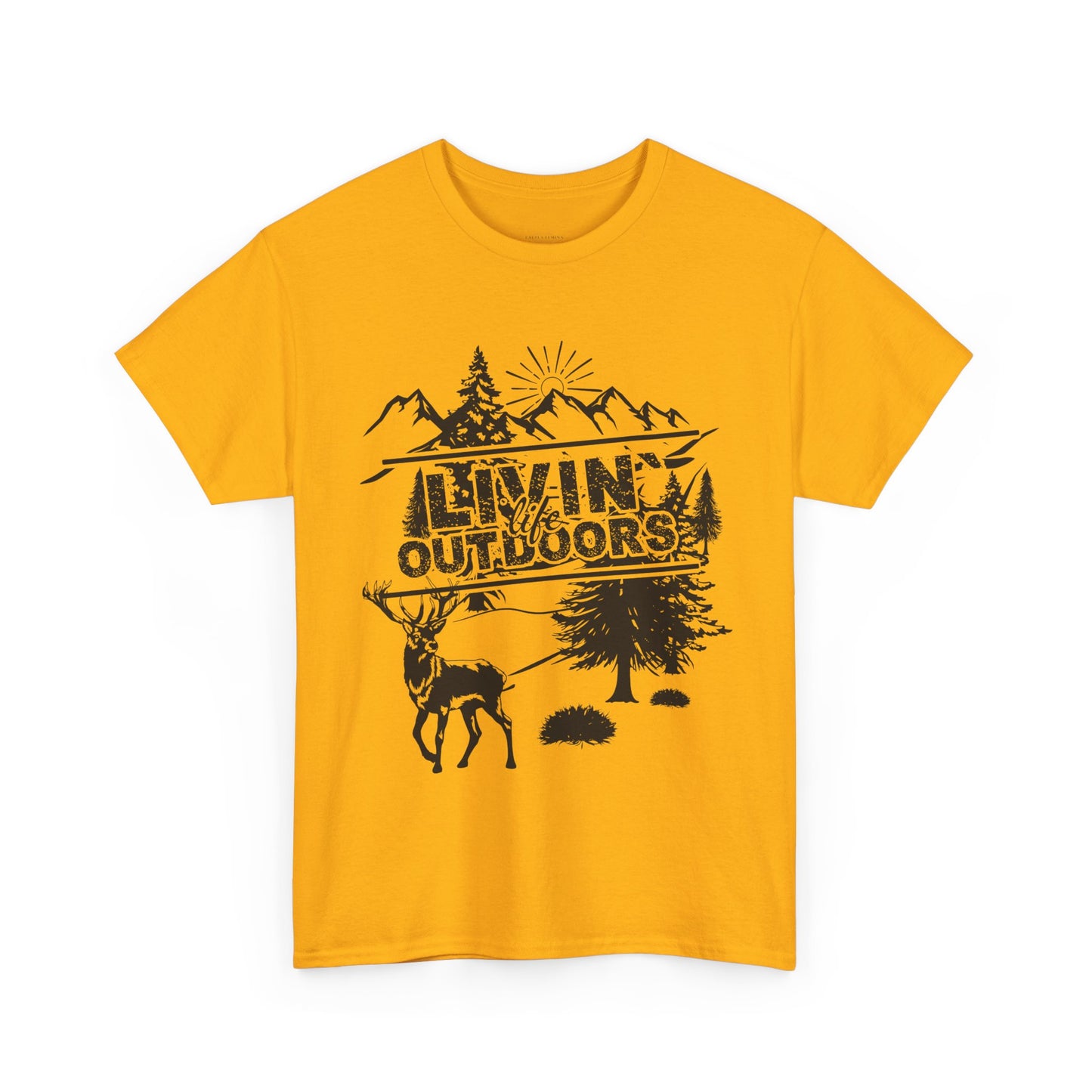Livin' Life Outdoors Adventure Graphic Tee