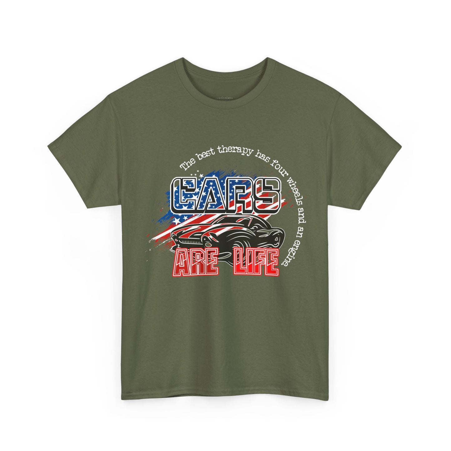 Cars Are Life Vintage Graphic Tee