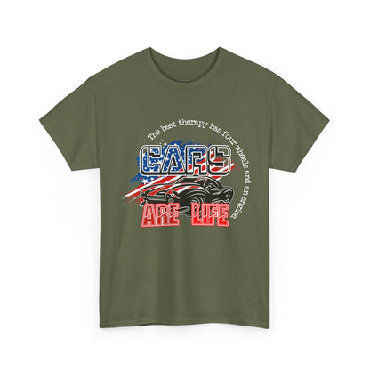 Cars Are Life Vintage Graphic Tee