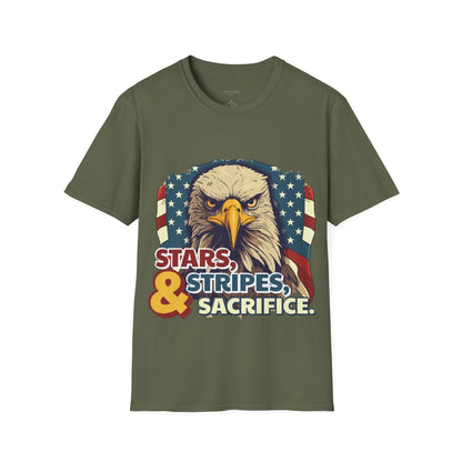 Stars, Stripes & Sacrifice - USA T-Shirt