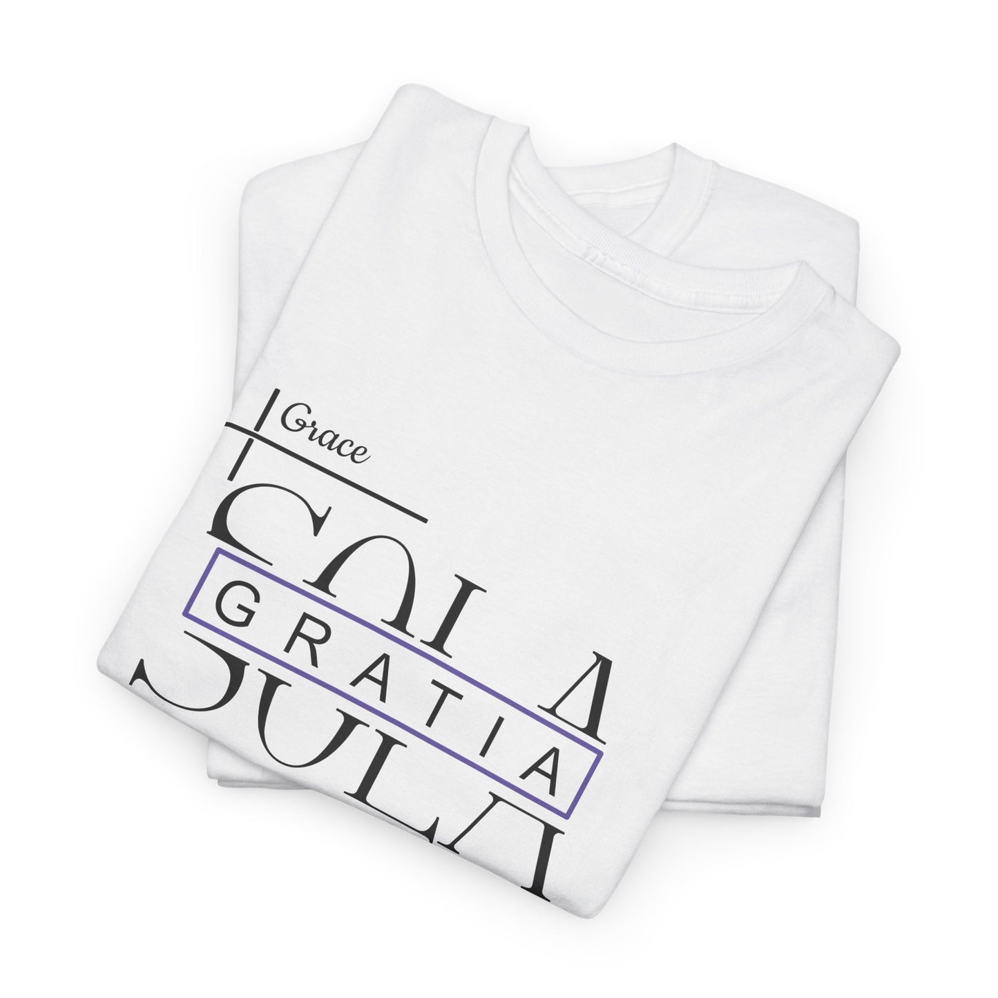 Sola Gratia - Grace Alone | Christian Reformation Women's Graphic Tee
