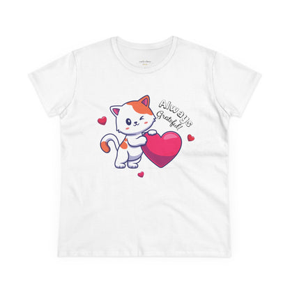 Always Grateful - Cute Kitten Women's T-shirt