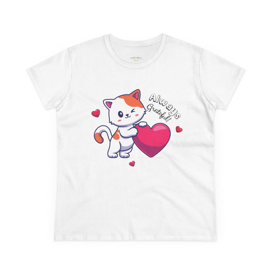 Always Grateful - Cute Kitten Women's T-shirt