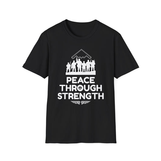Peace Through Strength - (Unisex) T-Shirt