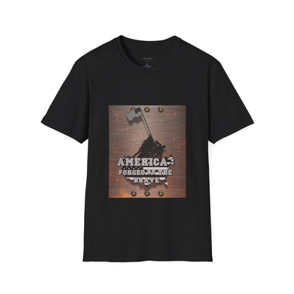 Forged By The Brave - USA T-Shirt
