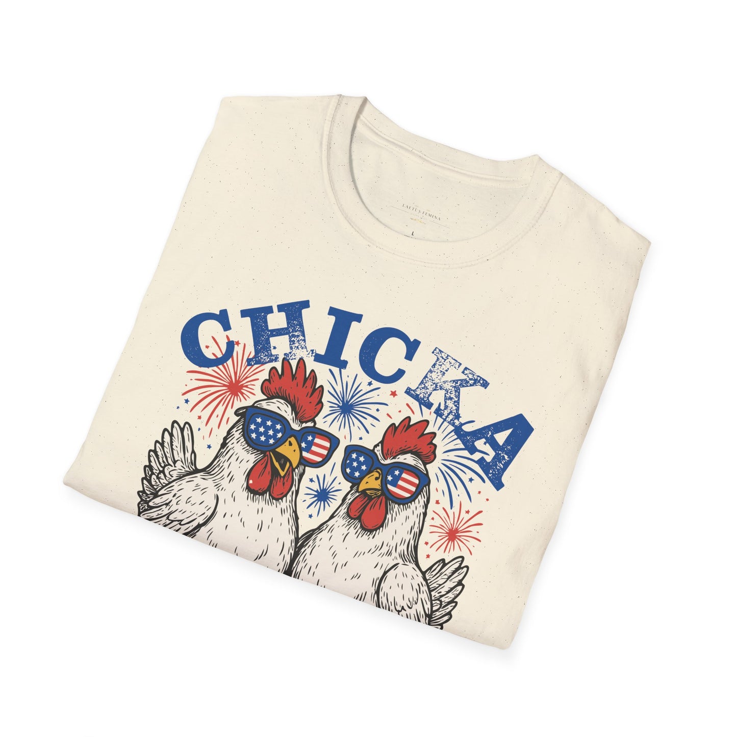 Chicka Boom Boom - 4th of July Funny T-Shirt