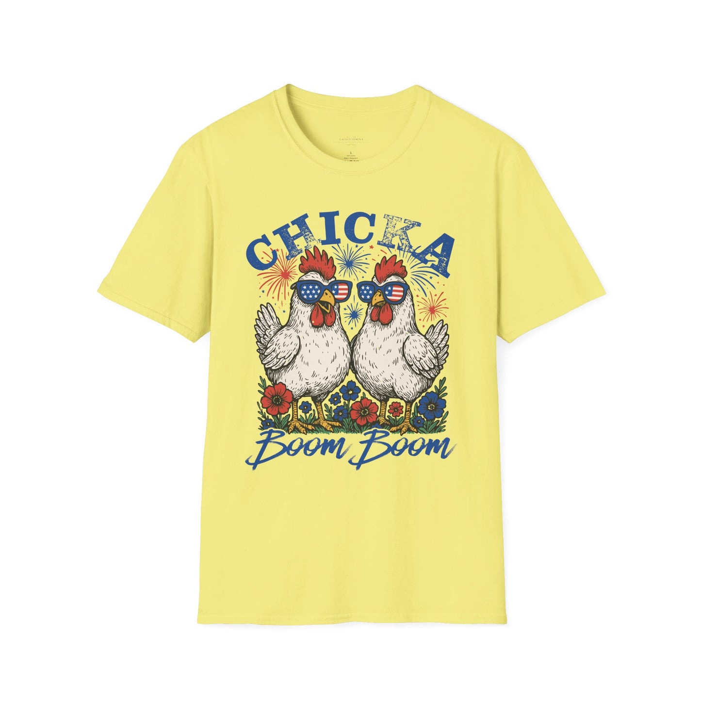 Chicka Boom Boom - 4th of July Funny T-Shirt