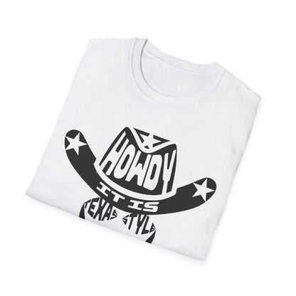 Howdy It's Texas Y'all - Texas Themed T-Shirt