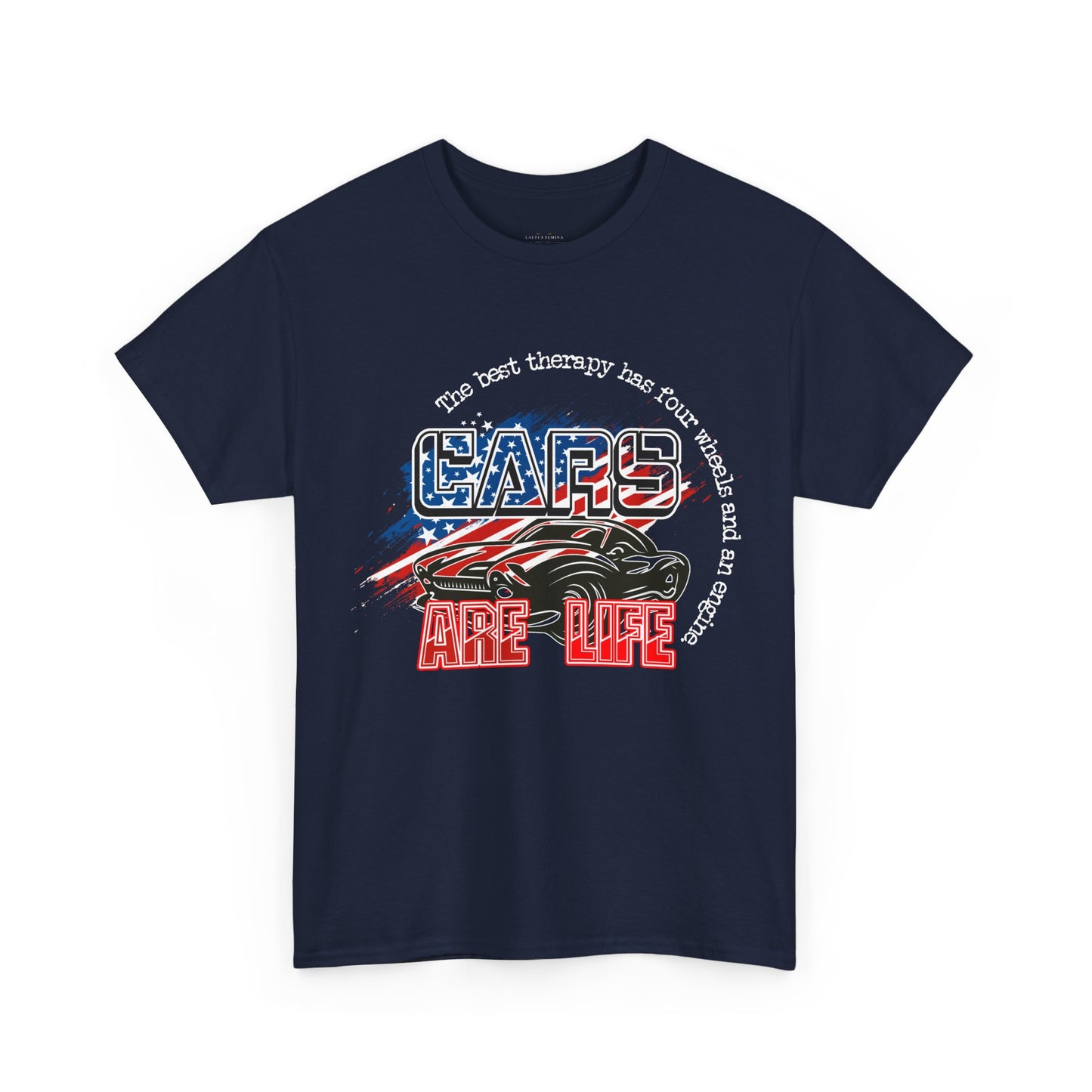 Cars Are Life Vintage Graphic Tee