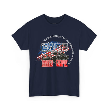 Cars Are Life Vintage Graphic Tee
