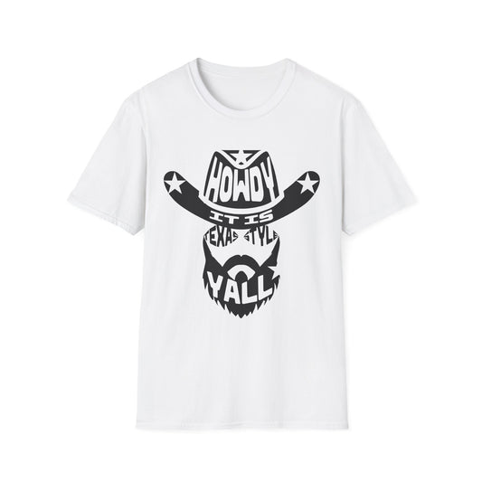 Howdy It's Texas Y'all - Texas Themed T-Shirt