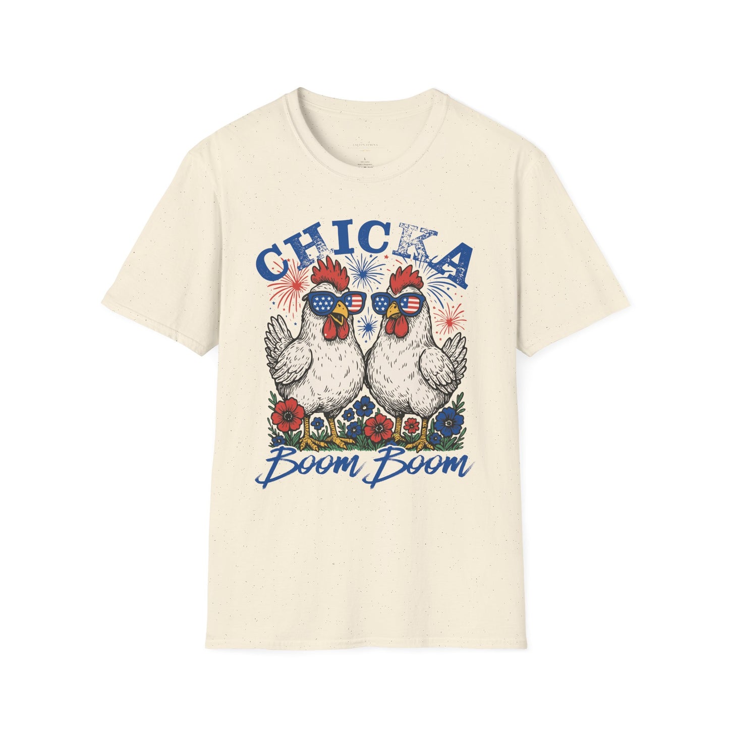 Chicka Boom Boom - 4th of July Funny T-Shirt