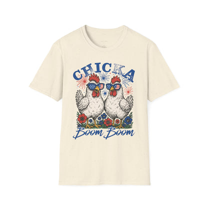 Chicka Boom Boom - 4th of July Funny T-Shirt