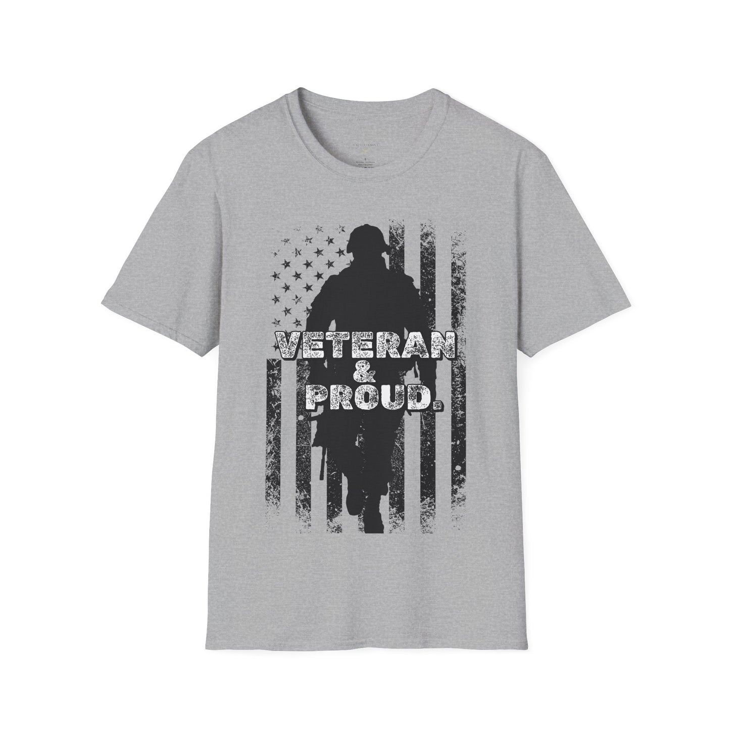 Veteran & Proud - Veteran's Day T-Shirt
