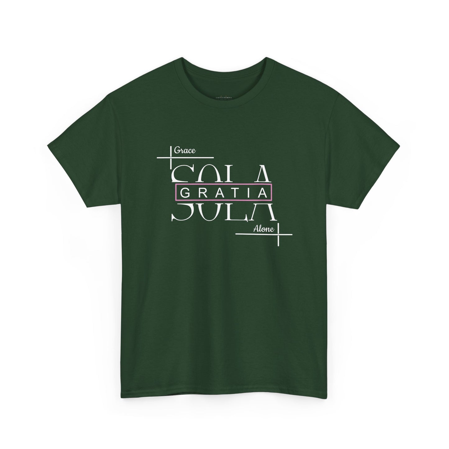 Sola Gratia - Grace Alone | Christian Reformation Women's Graphic Tee