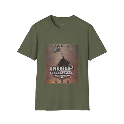Forged By The Brave - USA T-Shirt