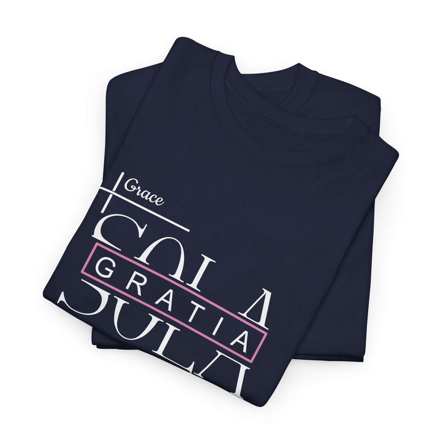 Sola Gratia - Grace Alone | Christian Reformation Women's Graphic Tee