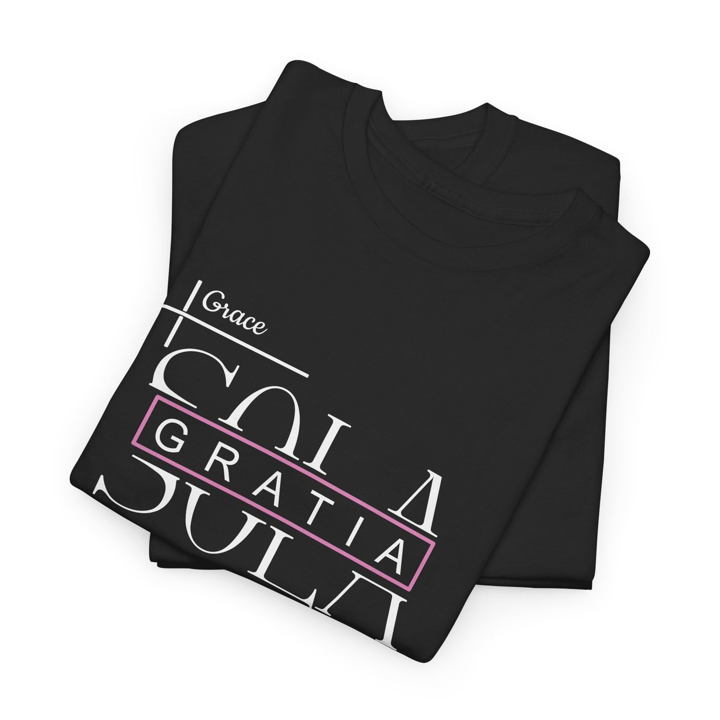 Sola Gratia - Grace Alone | Christian Reformation Women's Graphic Tee