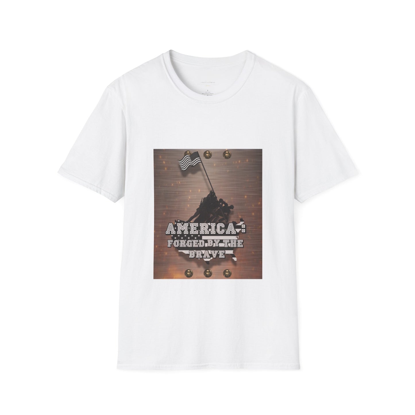 Forged By The Brave - USA T-Shirt