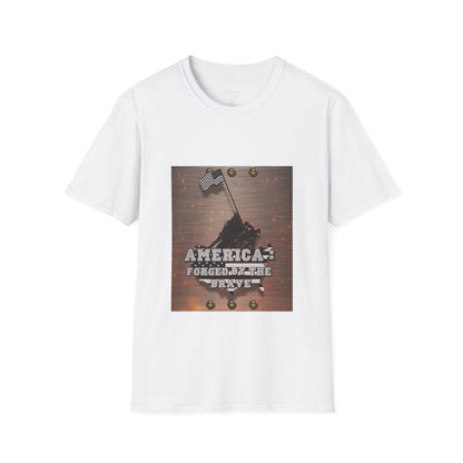 Forged By The Brave - USA T-Shirt