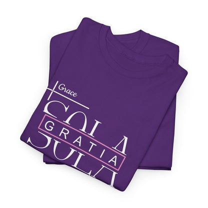 Sola Gratia - Grace Alone | Christian Reformation Women's Graphic Tee