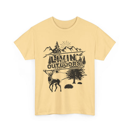 Livin' Life Outdoors Adventure Graphic Tee