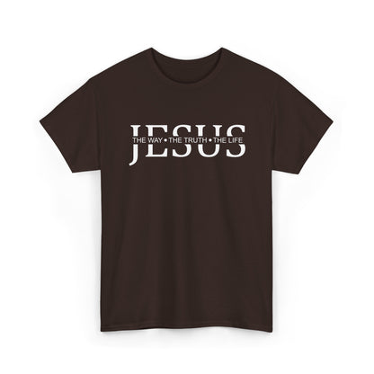 Jesus - The Way The Truth The Life - John 14:6 | Women's Christian Graphic Tee