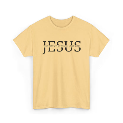 Jesus - The Way The Truth The Life - John 14:6 | Women's Christian Graphic Tee