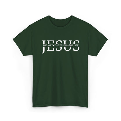Jesus - The Way The Truth The Life - John 14:6 | Women's Christian Graphic Tee