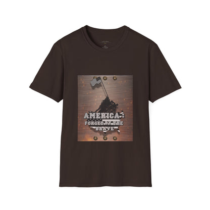 Forged By The Brave - USA T-Shirt