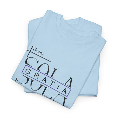 Sola Gratia - Grace Alone | Christian Reformation Women's Graphic Tee