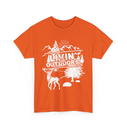 Livin' Life Outdoors Adventure Graphic Tee