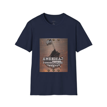 Forged By The Brave - USA T-Shirt