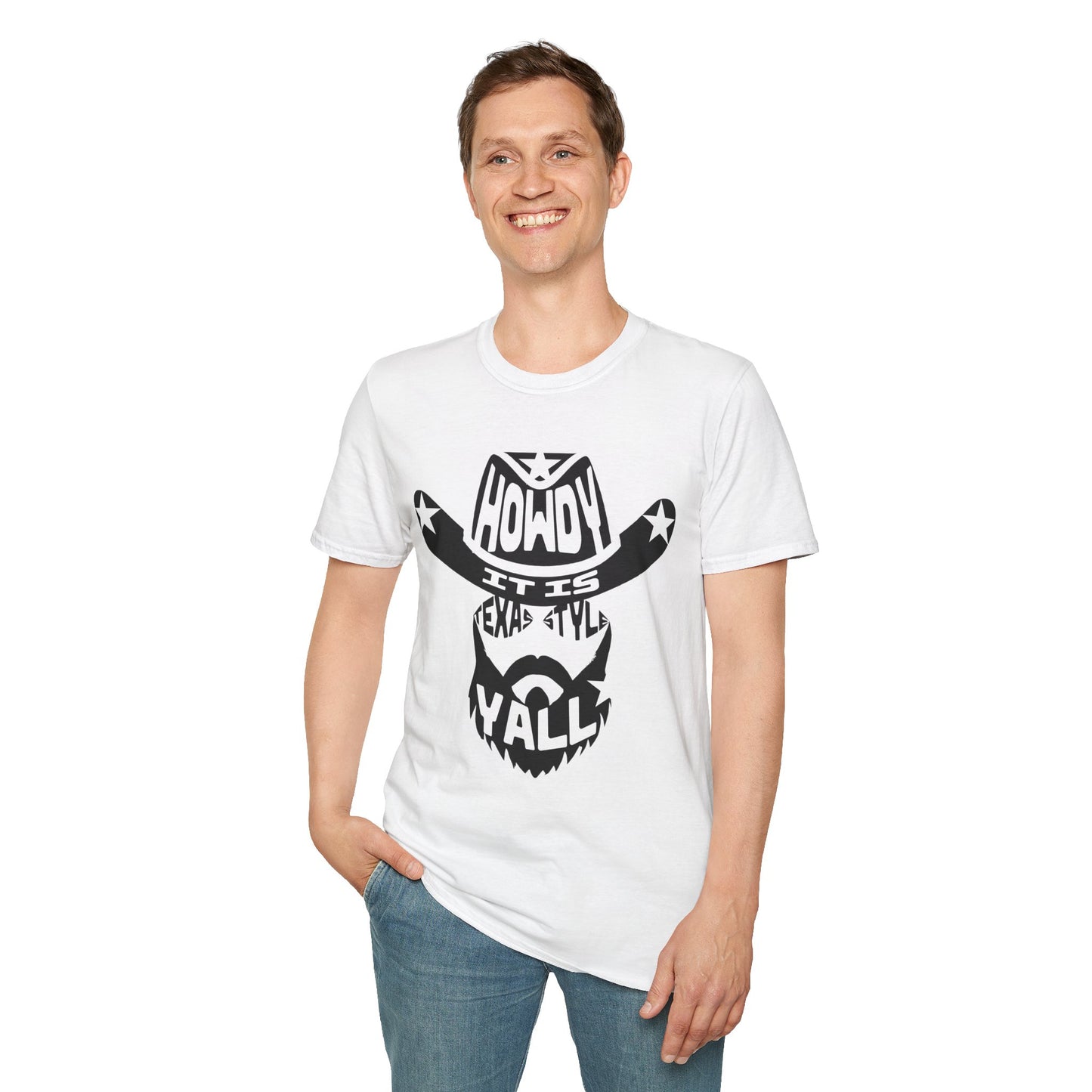 Howdy It's Texas Y'all - Texas Themed T-Shirt