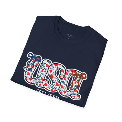 USA - Freedom Reigns Here - T-Shirt