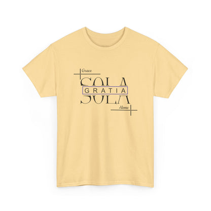 Sola Gratia - Grace Alone | Christian Reformation Women's Graphic Tee