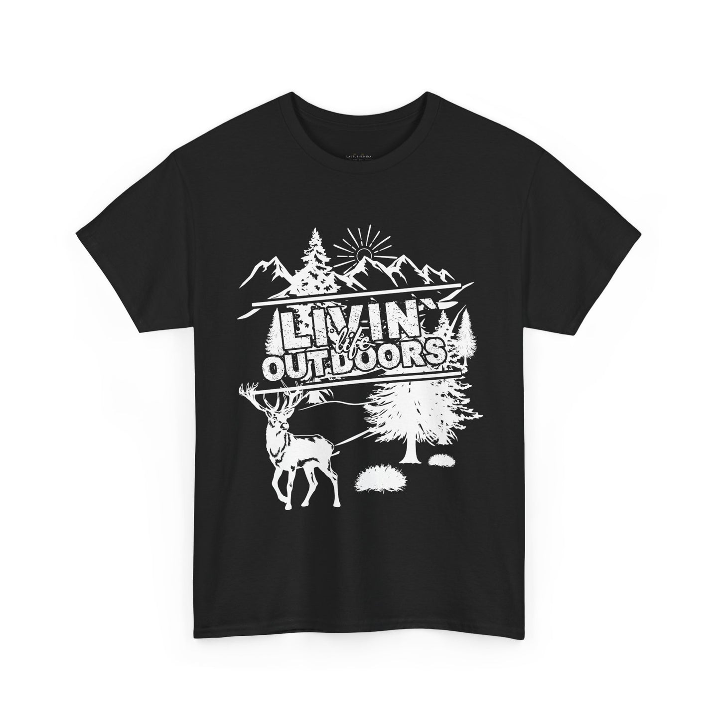 Livin' Life Outdoors Adventure Graphic Tee