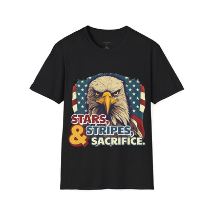 Stars, Stripes & Sacrifice - USA T-Shirt