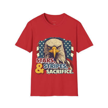 Stars, Stripes & Sacrifice - USA T-Shirt