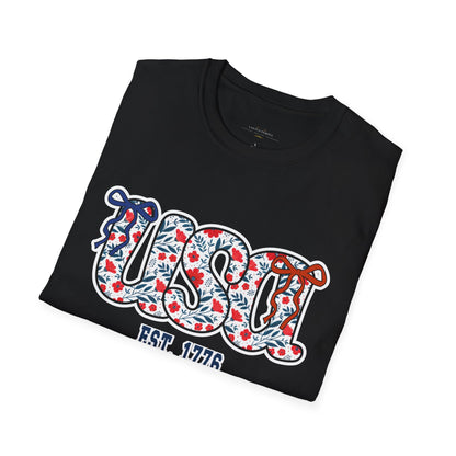USA - Freedom Reigns Here - T-Shirt