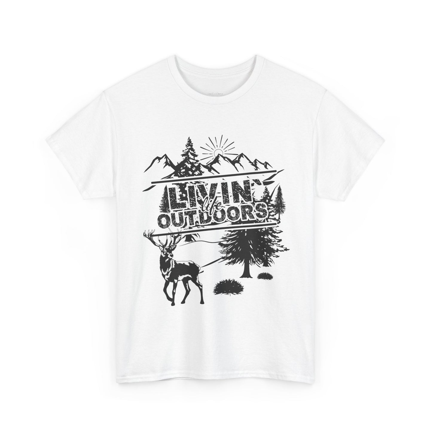 Livin' Life Outdoors Adventure Graphic Tee