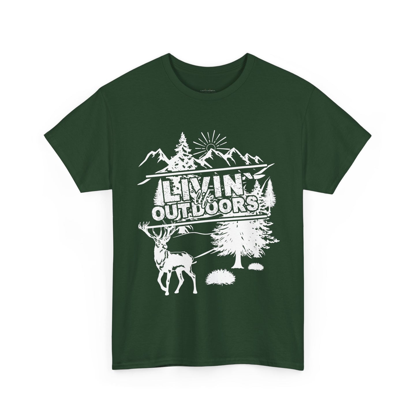 Livin' Life Outdoors Adventure Graphic Tee