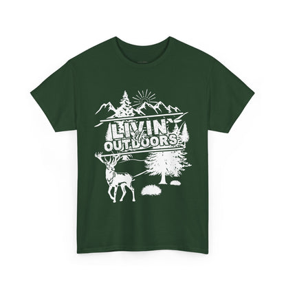 Livin' Life Outdoors Adventure Graphic Tee